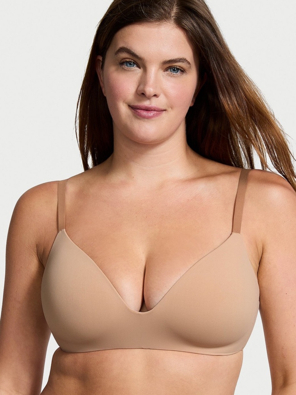 Victoria’s Secret T-Shirt Lightly Lined Wireless Bra Praline Size 40C
